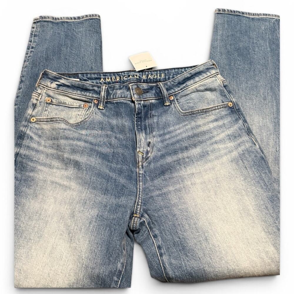 American Eagle AirFlex+ Athletic Fit Jean, Medium Indigo, Men's Size 32x34, NWT - Picture 5 of 10